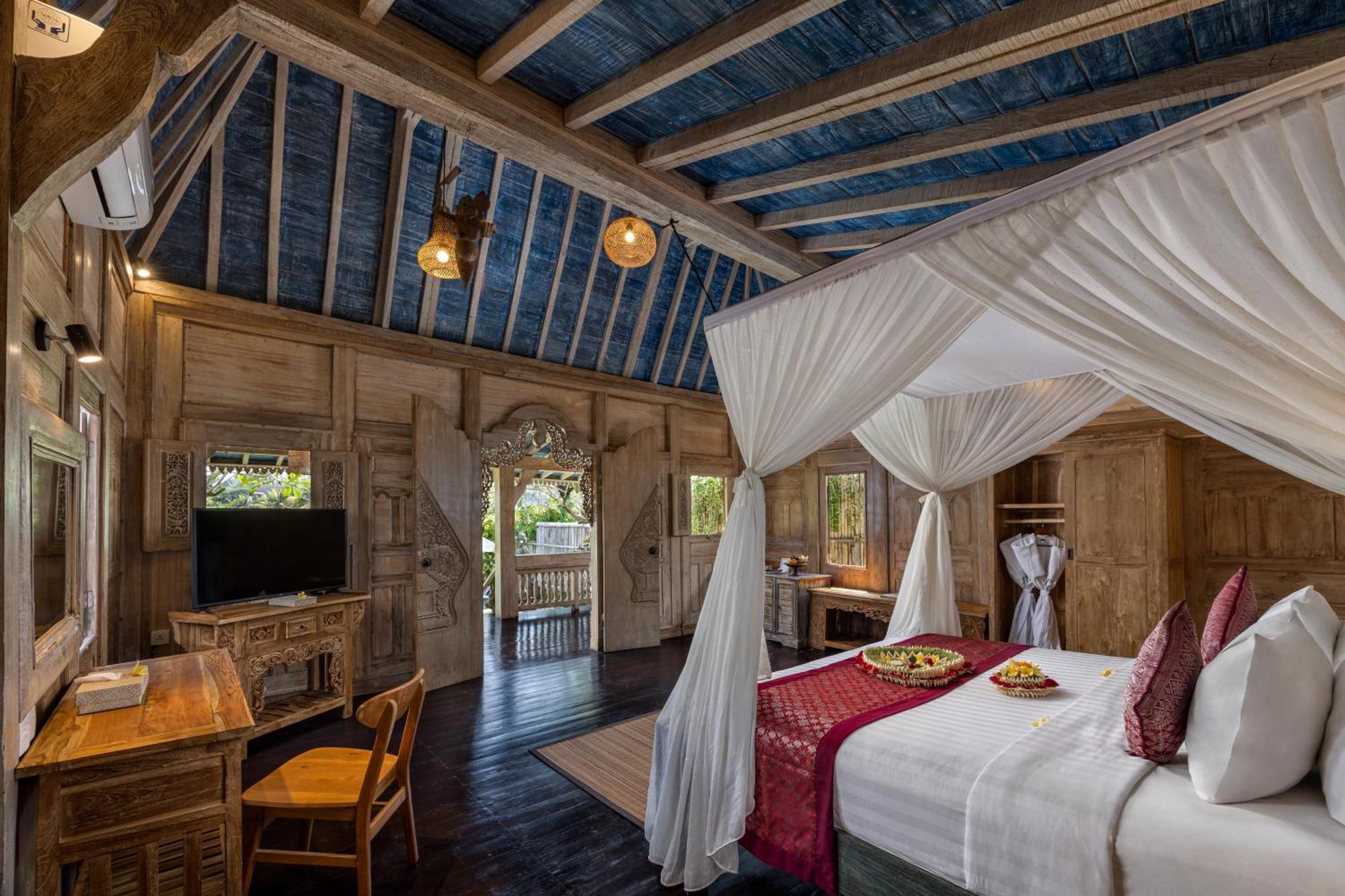 Wooden Ganeca Villas By Pramana Villas Убуд Екстериор снимка