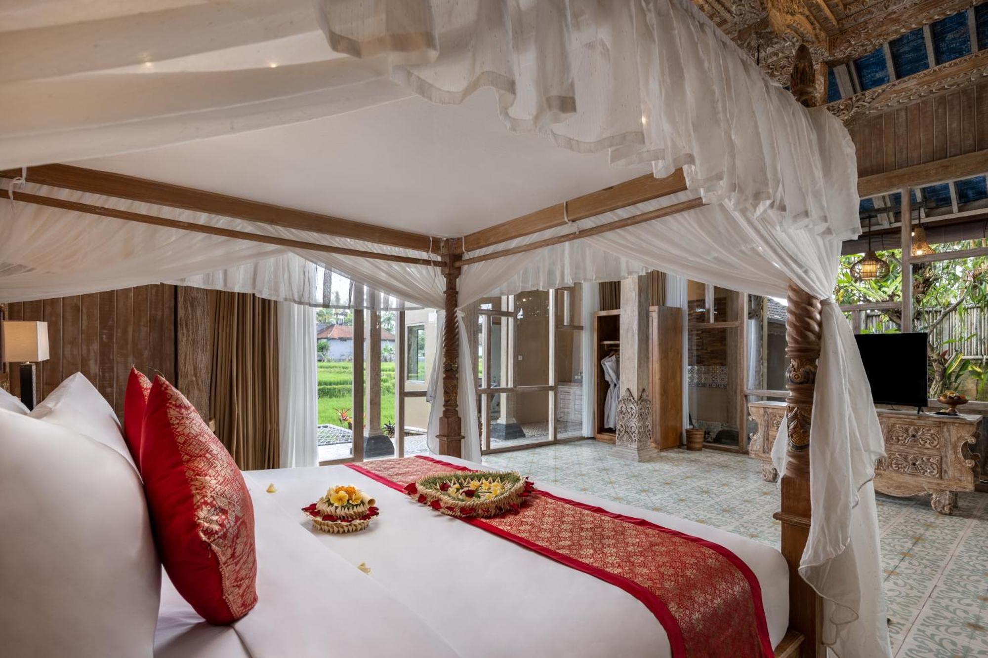 Wooden Ganeca Villas By Pramana Villas Убуд Екстериор снимка