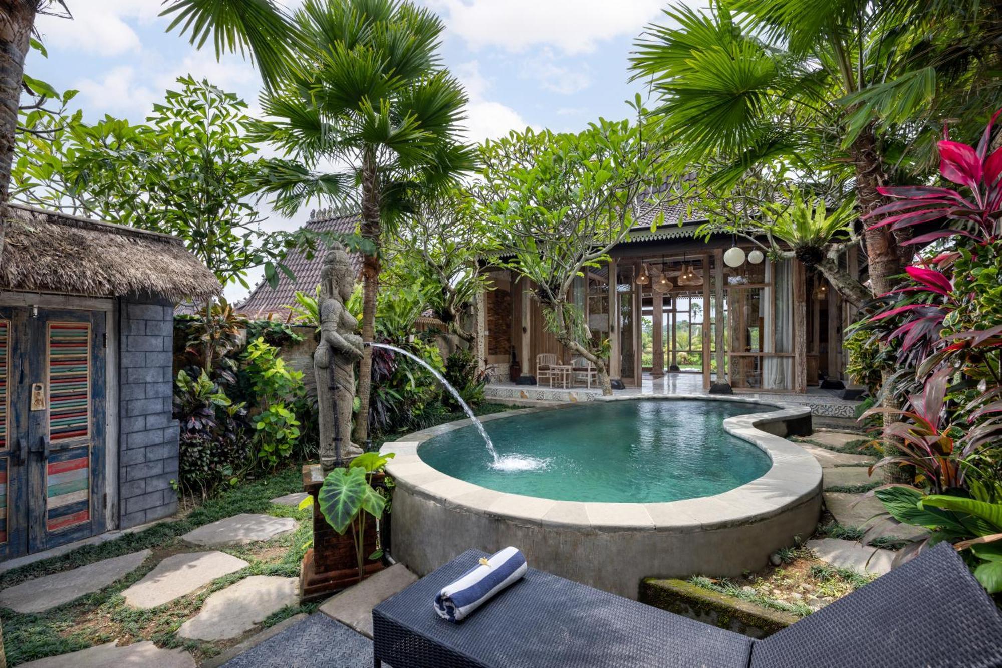 Wooden Ganeca Villas By Pramana Villas Убуд Екстериор снимка